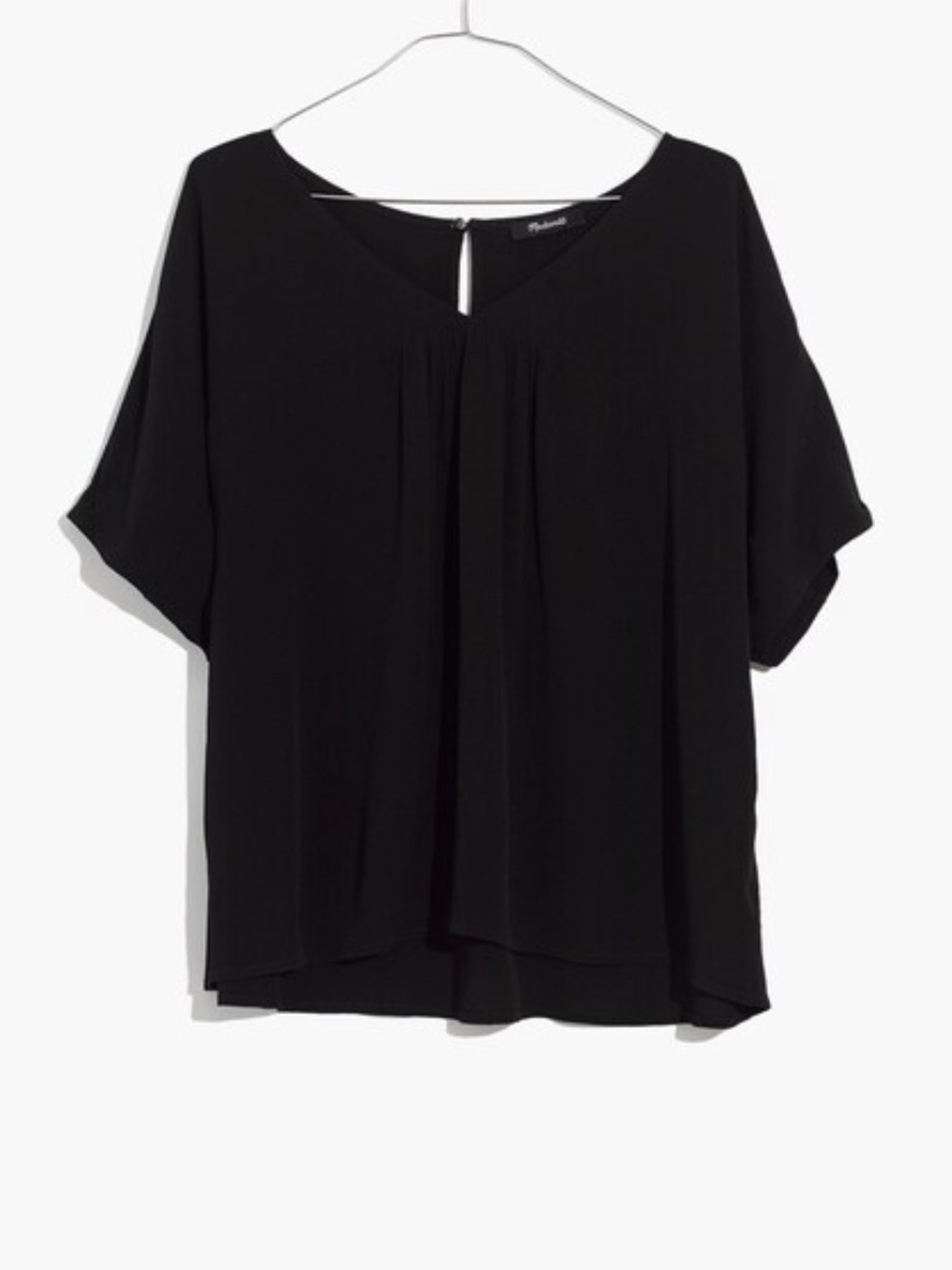 Madewell Black Rhyme Top